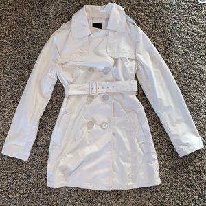 The Limited White/Beige Coat